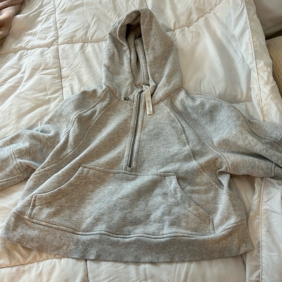 Lulu Lemon Scuba Oversized Half-Zip Hoodie Size M/L - Picture 2 of 6